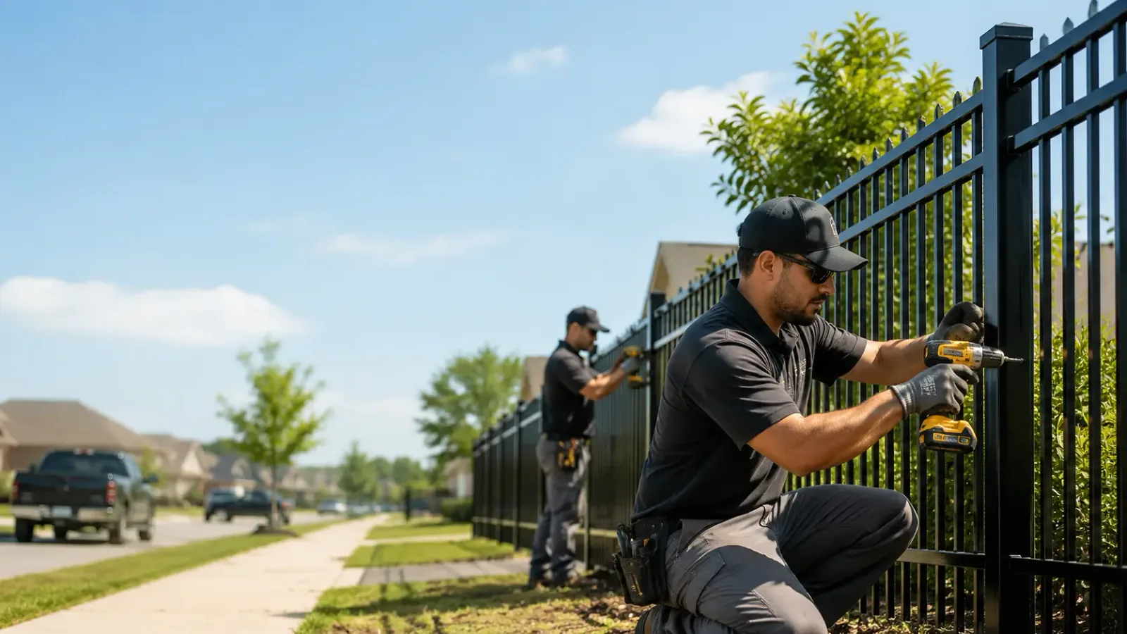 Metal Fence Installation in Carrollton, MS